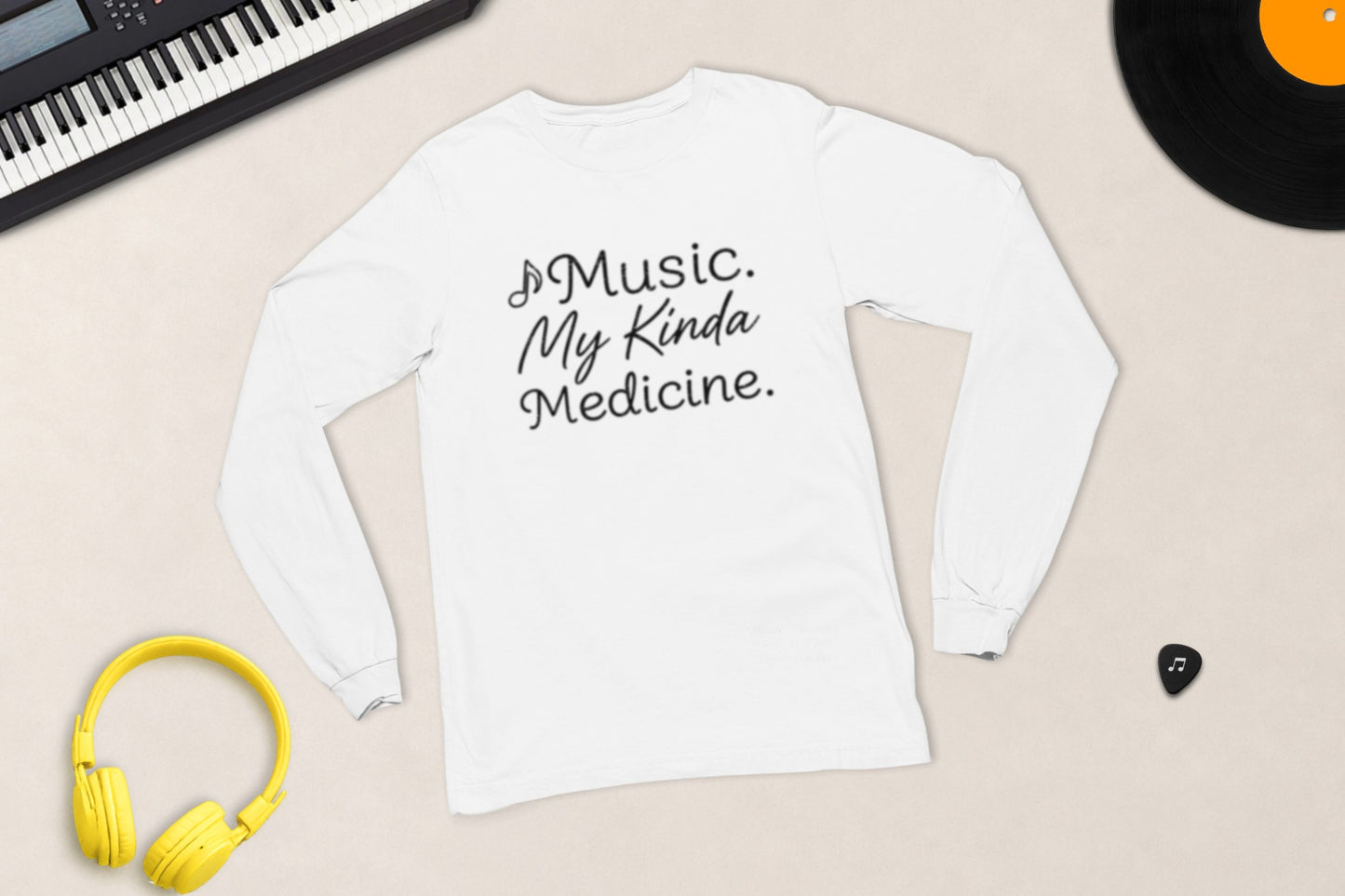 Music. My Kinda Medicine music lover long sleeve shirt – Funki Threads