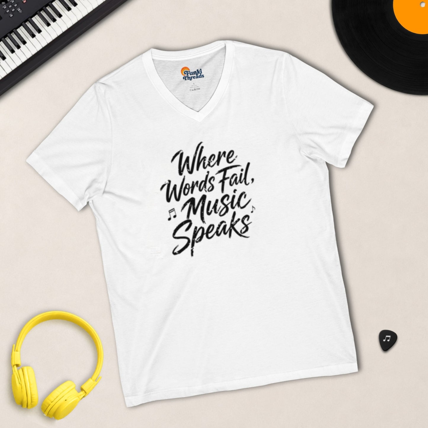 Where Words Fail, Music Speaks – V-Neck