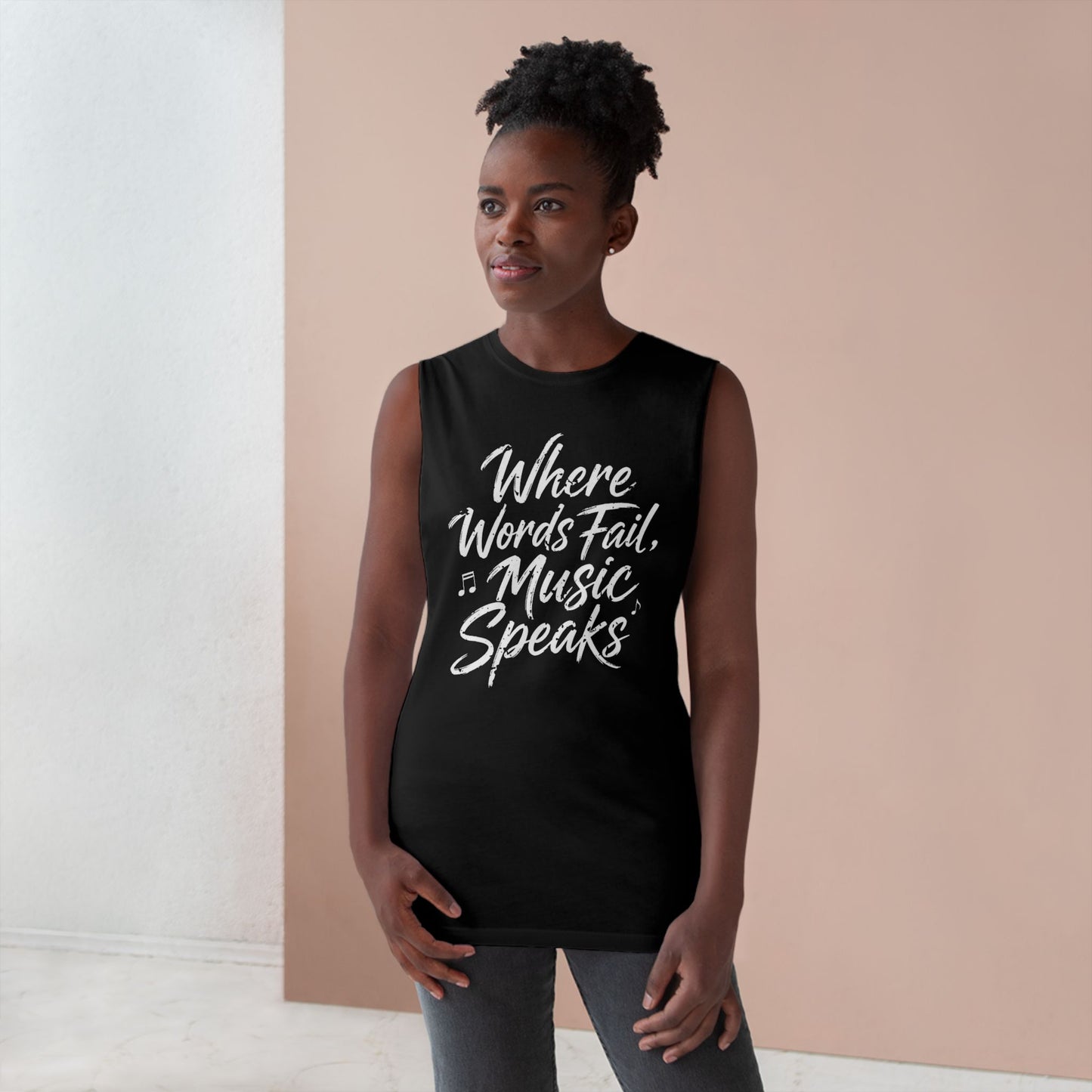 Where Words Fail, Music Speaks – Sleeveless Tank