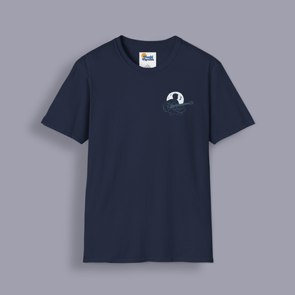 More Melody Less Anxiety Guitar T-Shirt | Music Lover Relaxation Tee