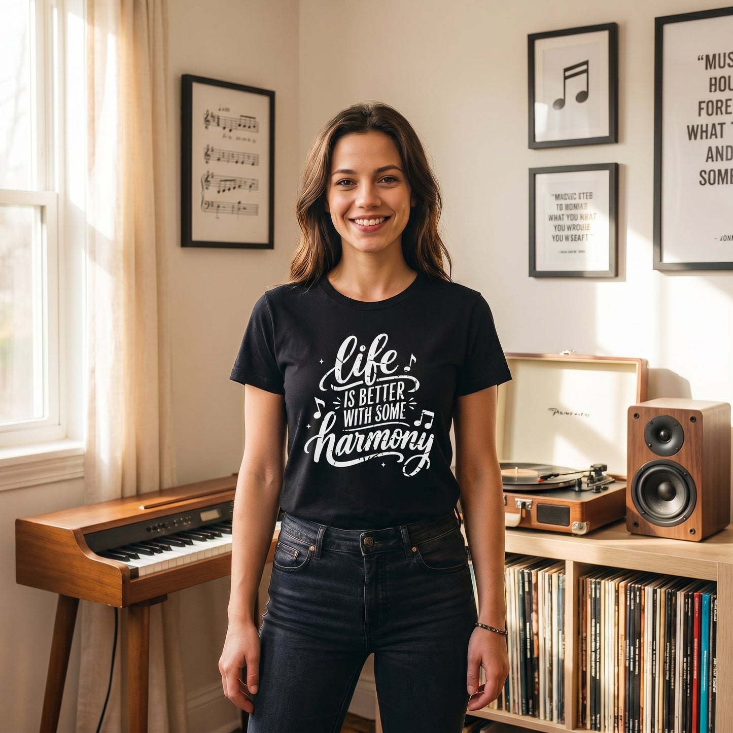 Life Is Better With Some Harmony Music T-Shirt