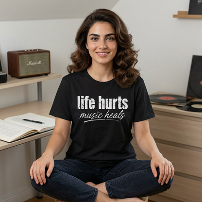 Life Hurts Music Heals T-Shirt