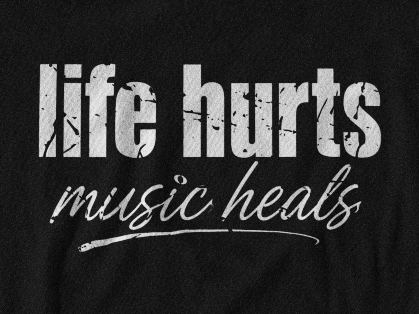 Life Hurts Music Heals T-Shirt
