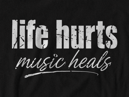 Life Hurts Music Heals T-Shirt