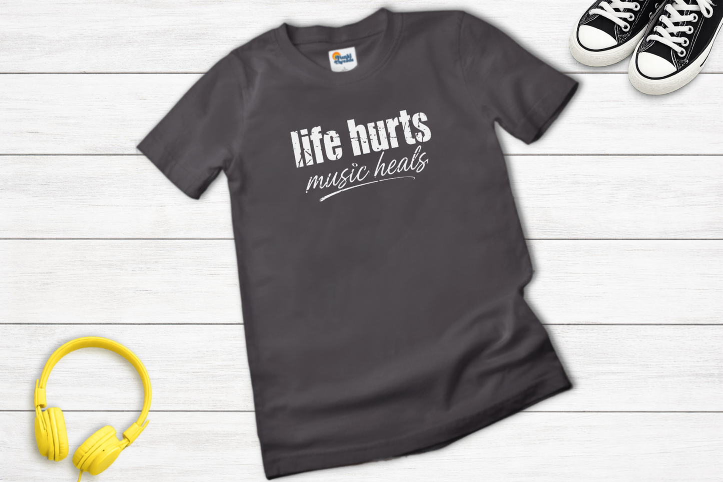 Life Hurts Music Heals T-Shirt