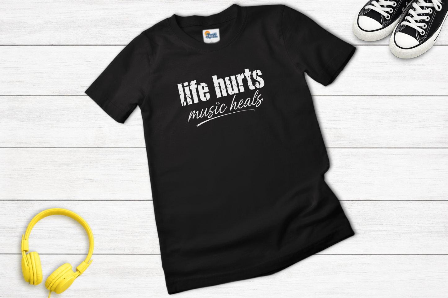 Life Hurts Music Heals T-Shirt