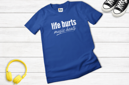 Life Hurts Music Heals T-Shirt