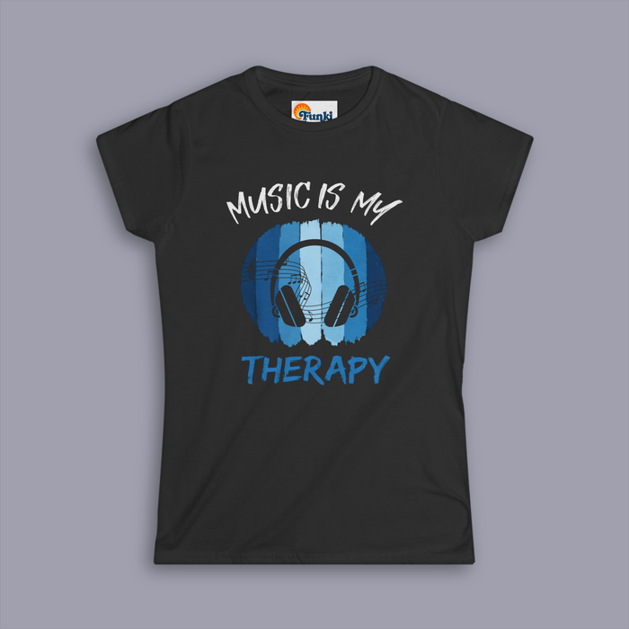 Where Words Fail, Music Speaks – Women's Semi-Fitted Tee