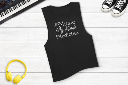 Music. My Kinda Medicine – Music Lover Tank Top