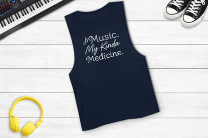 Music. My Kinda Medicine – Music Lover Tank Top