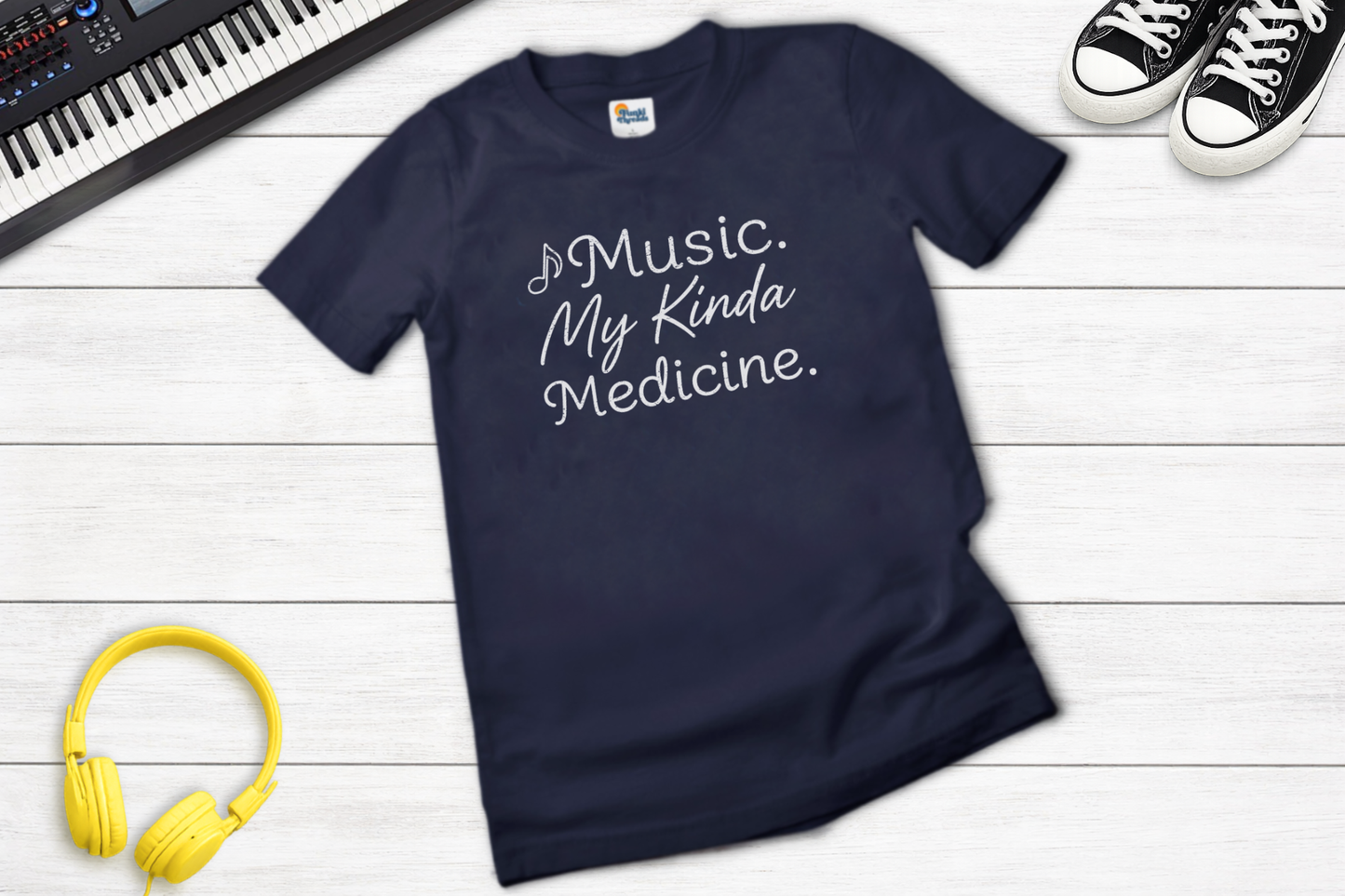 Music. My Kinda Medicine – Music Lover T-Shirt
