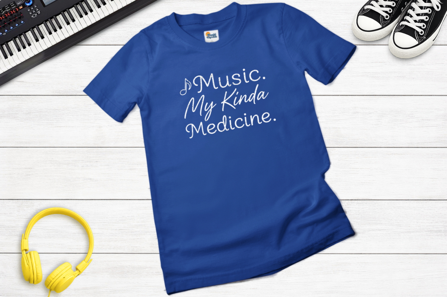 Music. My Kinda Medicine – Music Lover T-Shirt