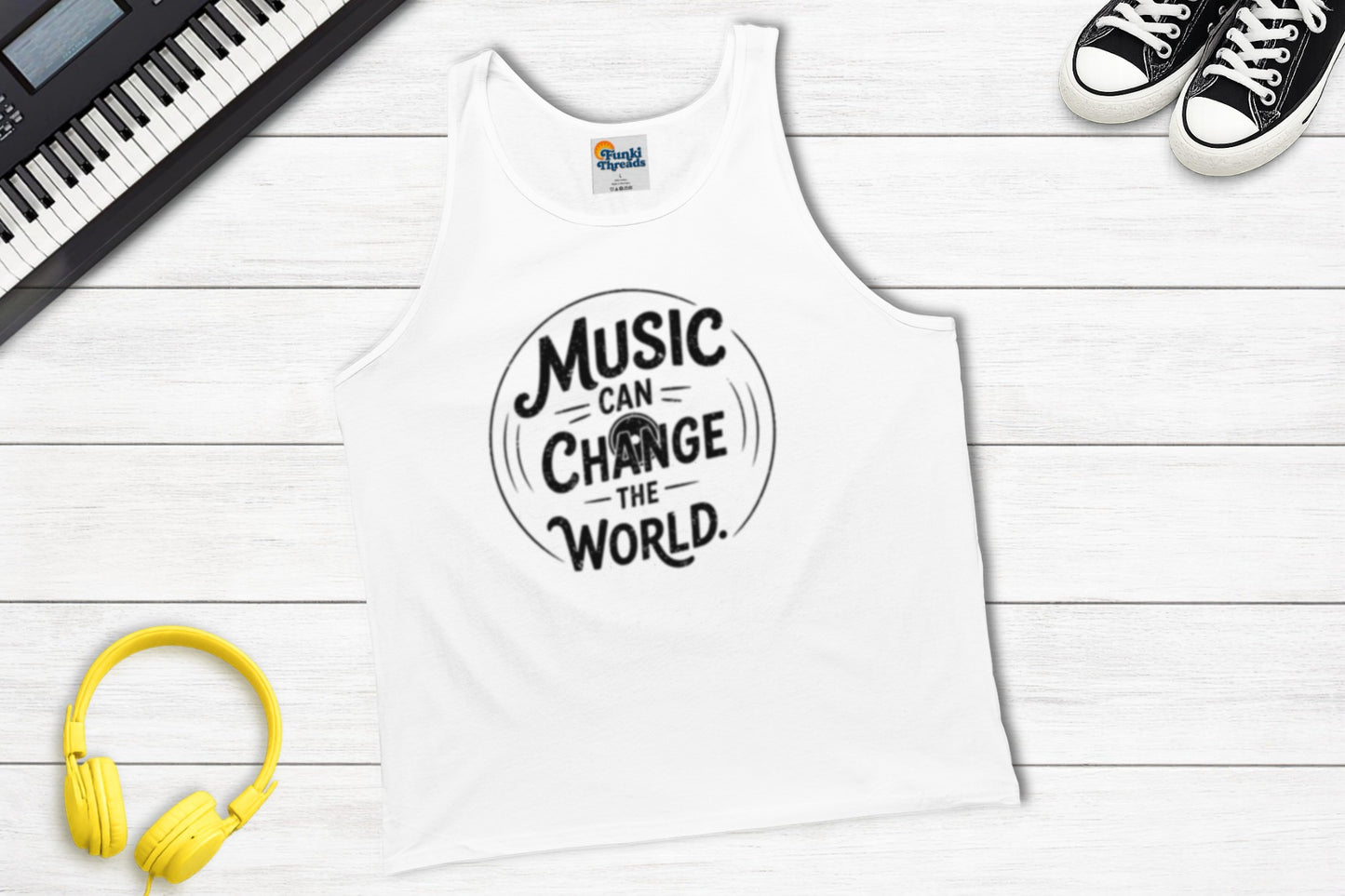 Music Can Change The World – Tank Top