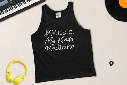 Music. My Kinda Medicine music lover tank top – Funki Threads