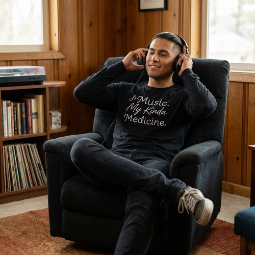 Music. My Kinda Medicine music lover long sleeve shirt – Funki Threads