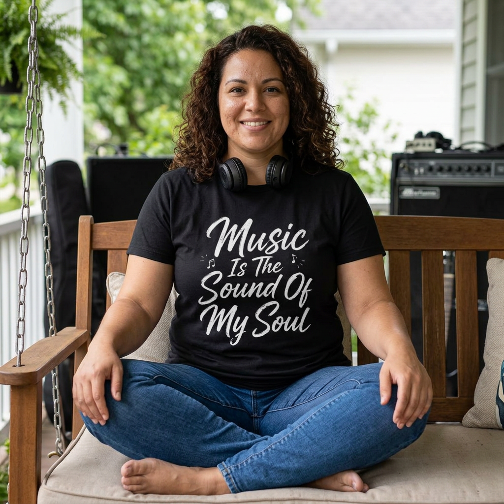 Music Is The Sound Of My Soul – Women's Tee