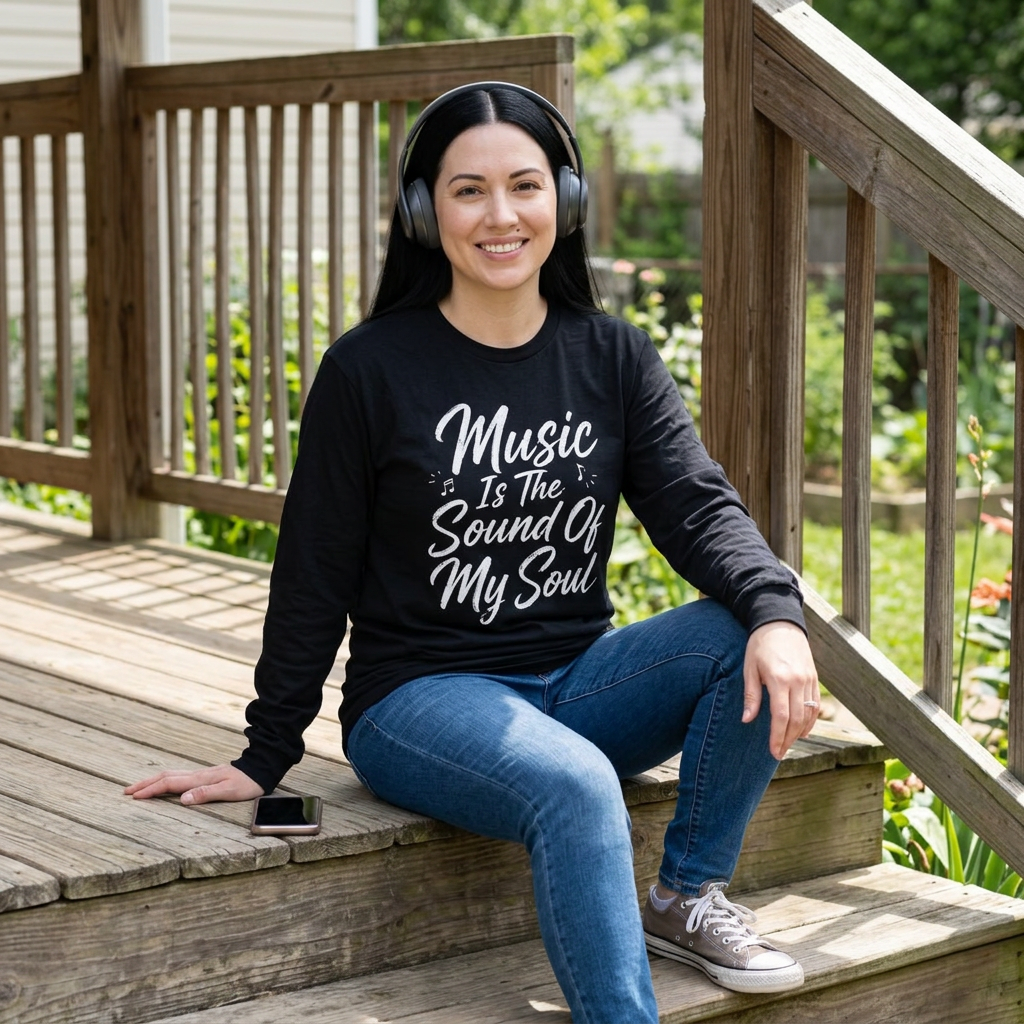 Music Is The Sound Of My Soul – Long Sleeve