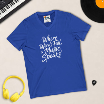 Where Words Fail, Music Speaks – V-Neck
