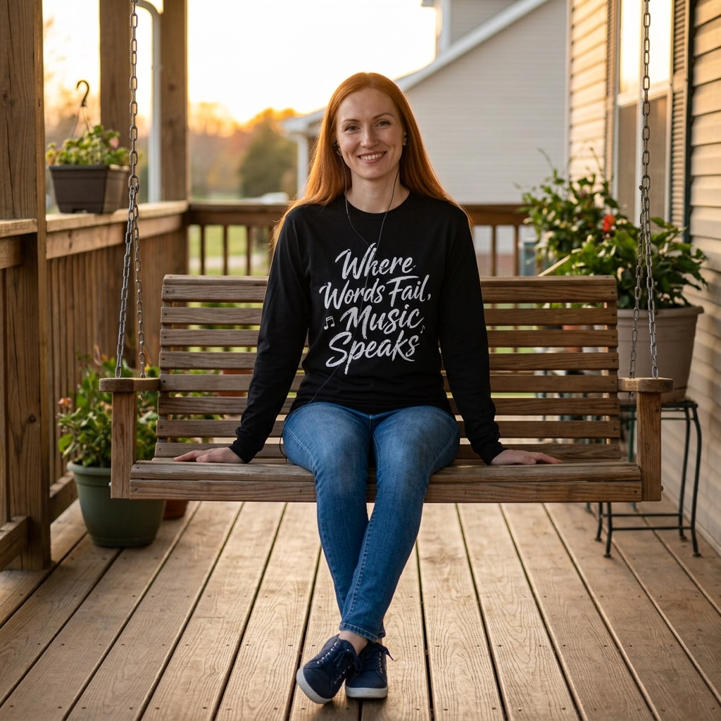 Where Words Fail, Music Speaks – Long Sleeve