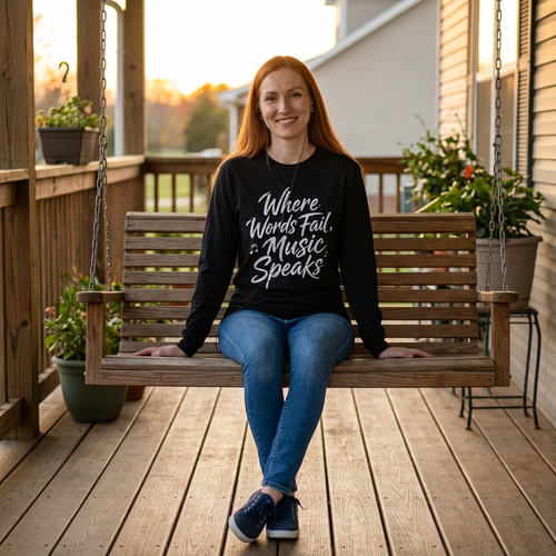 Where Words Fail, Music Speaks – Long Sleeve