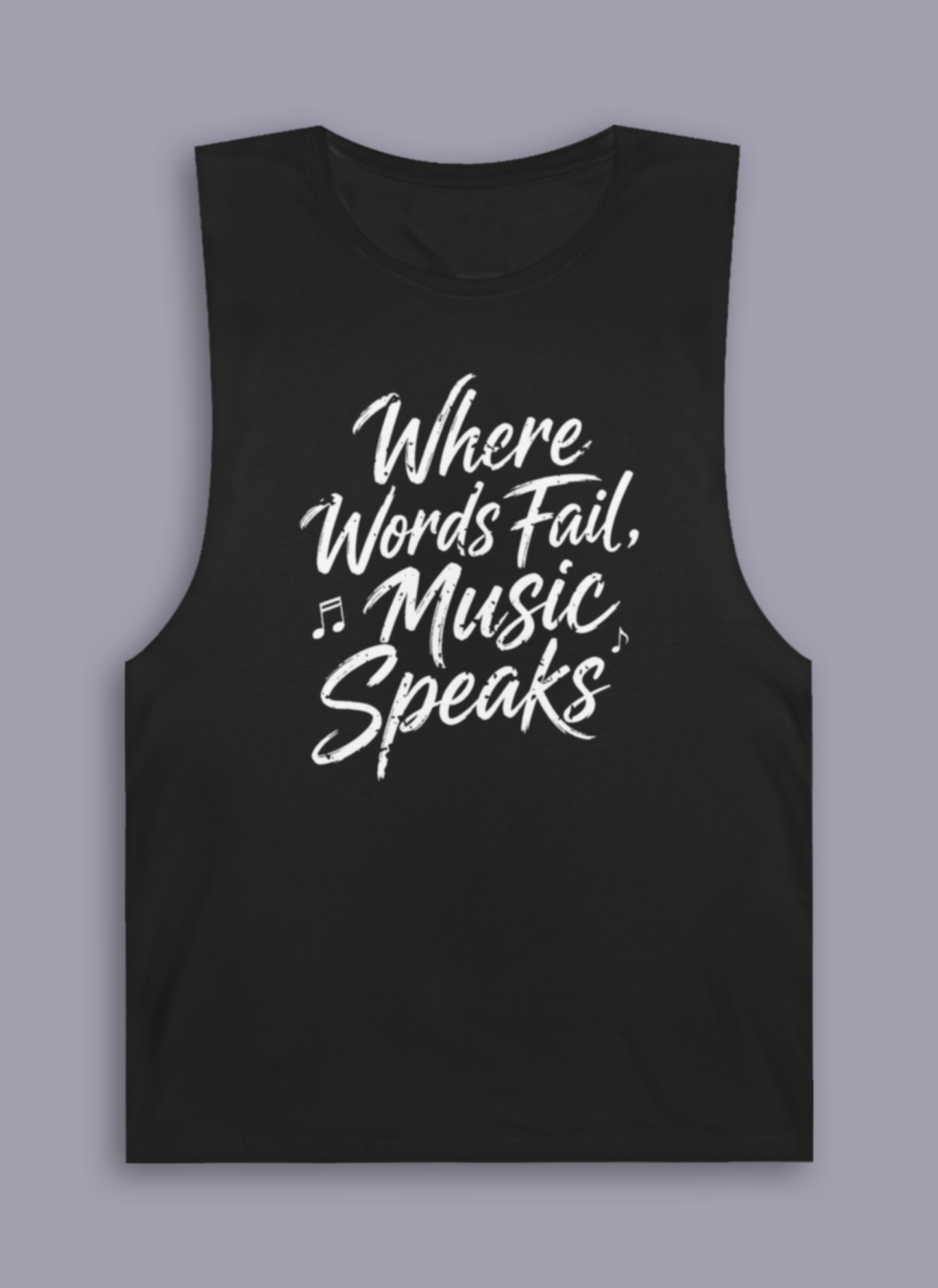 Where Words Fail, Music Speaks – Sleeveless Tank