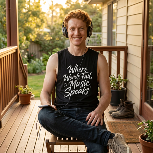 Where Words Fail, Music Speaks – Sleeveless Tank