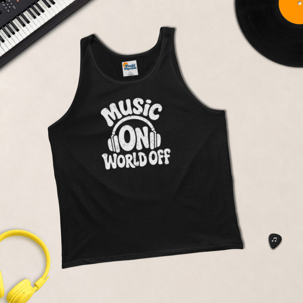 Music On, World Off – Tank Top