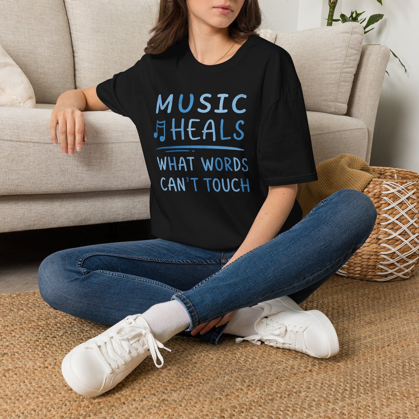 Music Heals What Words Can't Touch – Shady Blue