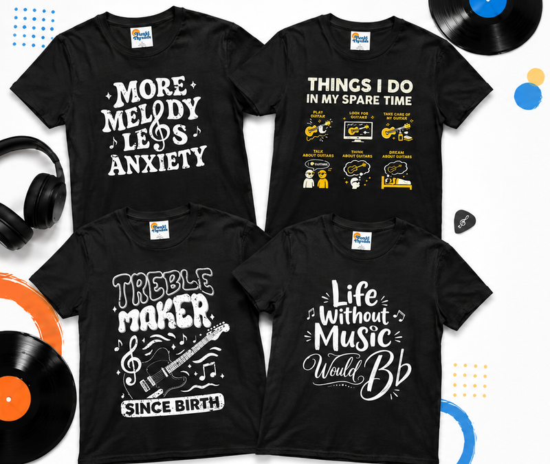 Funny Music Tees