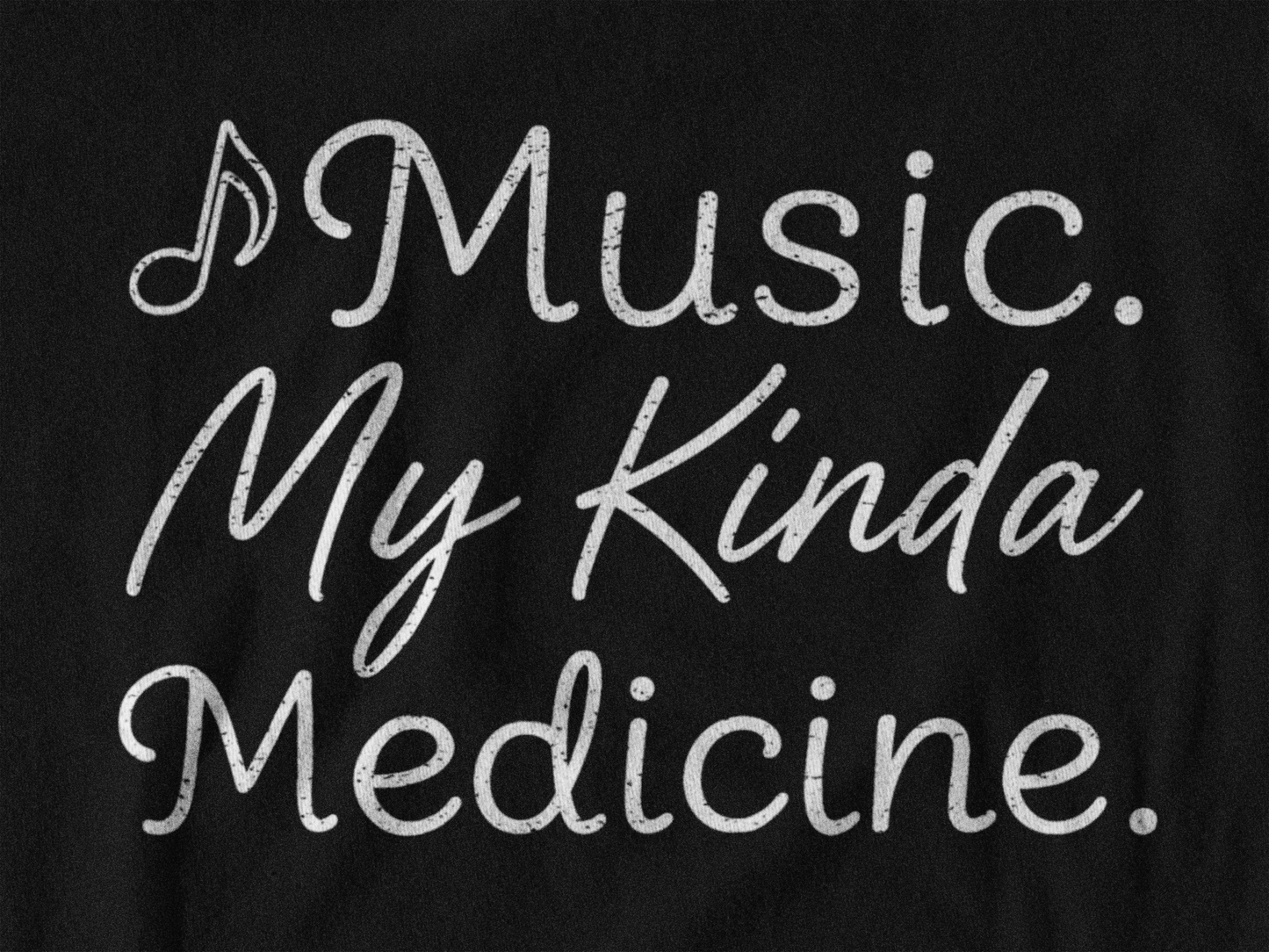 Music. My Kinda Medicine – Sleeveless Music Lover Tank