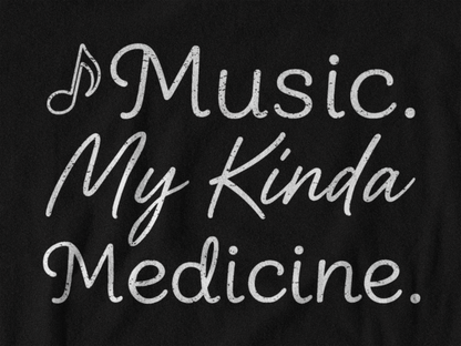 Music. My Kinda Medicine – Sleeveless Music Lover Tank