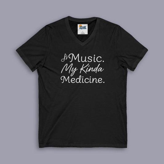 Music. My Kinda Medicine – V-Neck