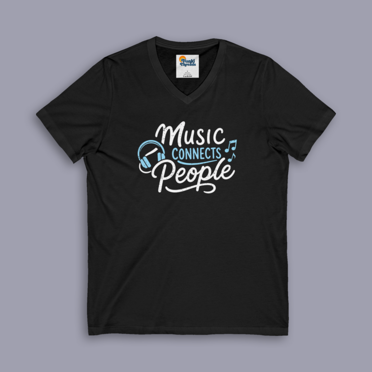 Music Connects People – V-Neck