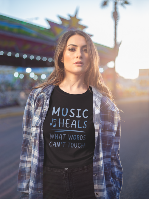 Music Heals What Words Can't Touch – Shady Blue