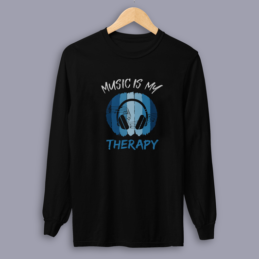Music Is My Therapy – Long Sleeve