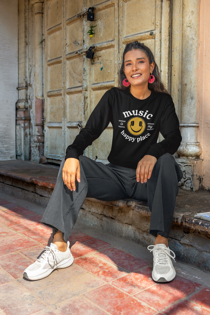Music Is My Happy Place – Long Sleeve
