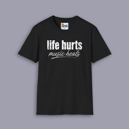 Life Hurts Music Heals T-Shirt