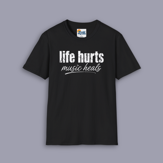 Life Hurts Music Heals T-Shirt