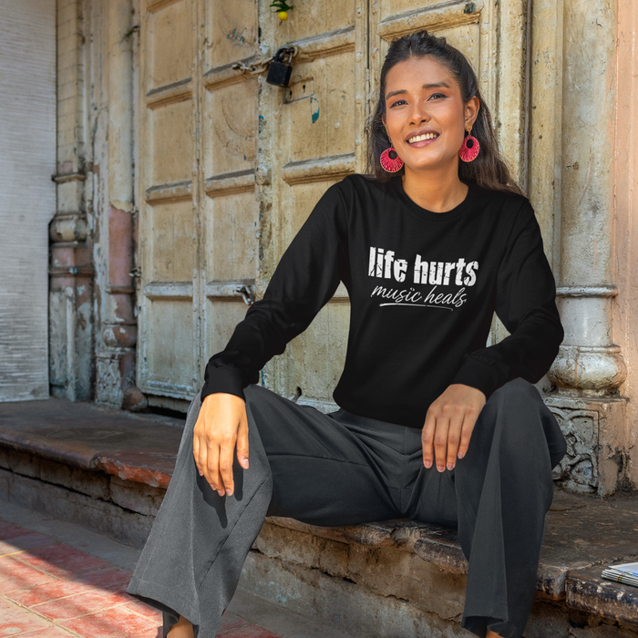 Life Hurts, Music Heals – Long Sleeve
